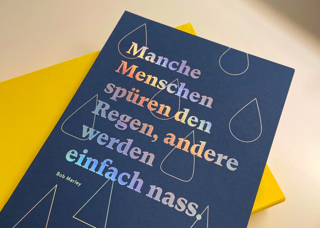 FORMBA Weihnachtskarte Bob Marley